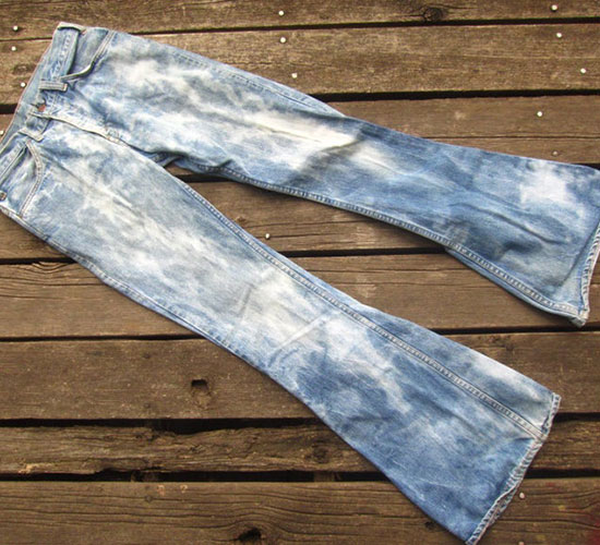 Эксперименты с джинсами Levi's 1970-е